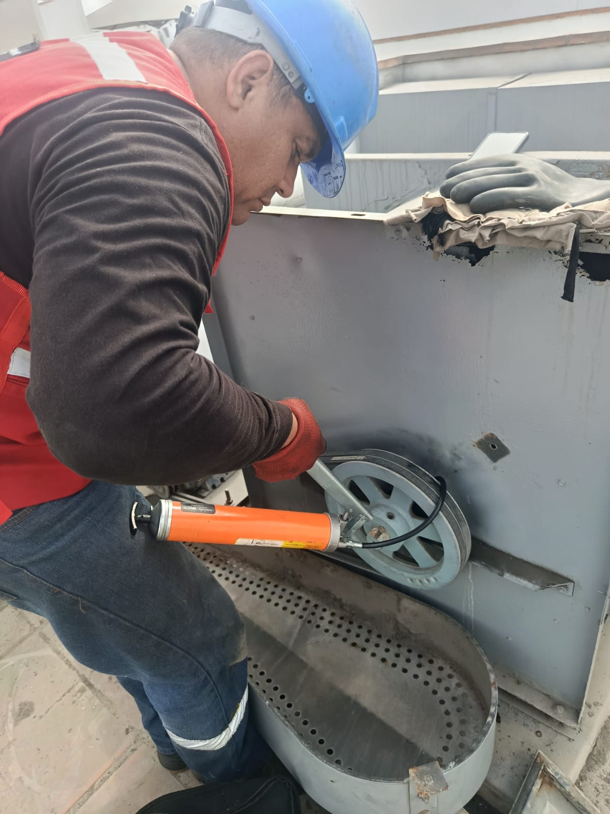 Sistema de ventilación de presurización